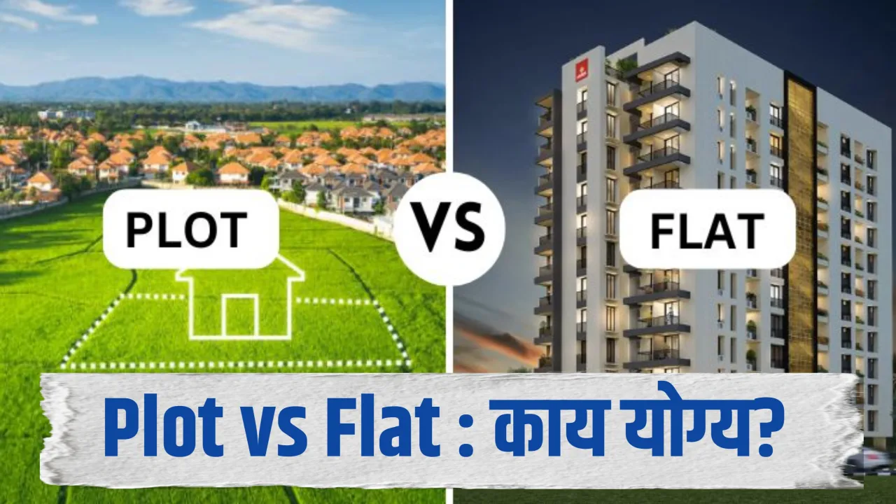 Plot vs Flat काय योग्य