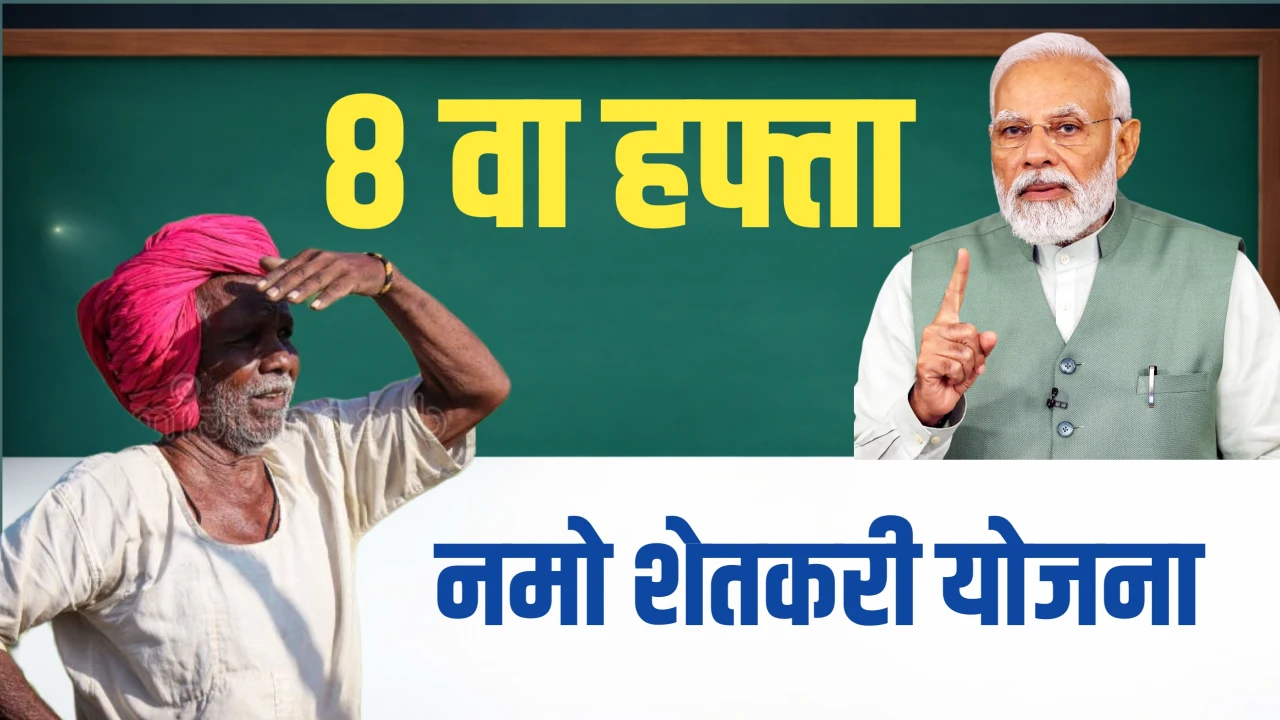 8th Installment Update: नमो शेतकरी योजना 2026 – ८ वा हप्ता तारीख