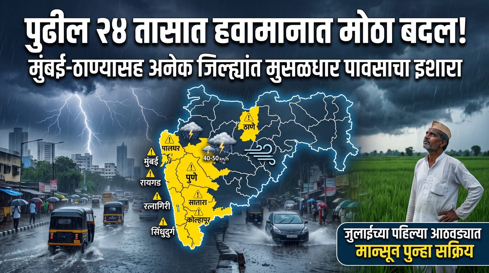 Maharashtra monsoon news