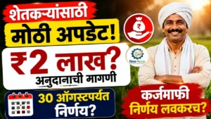 शेतकरी कर्जमाफी 2026 आणि 2 लाख अनुदान नवीन अपडेट