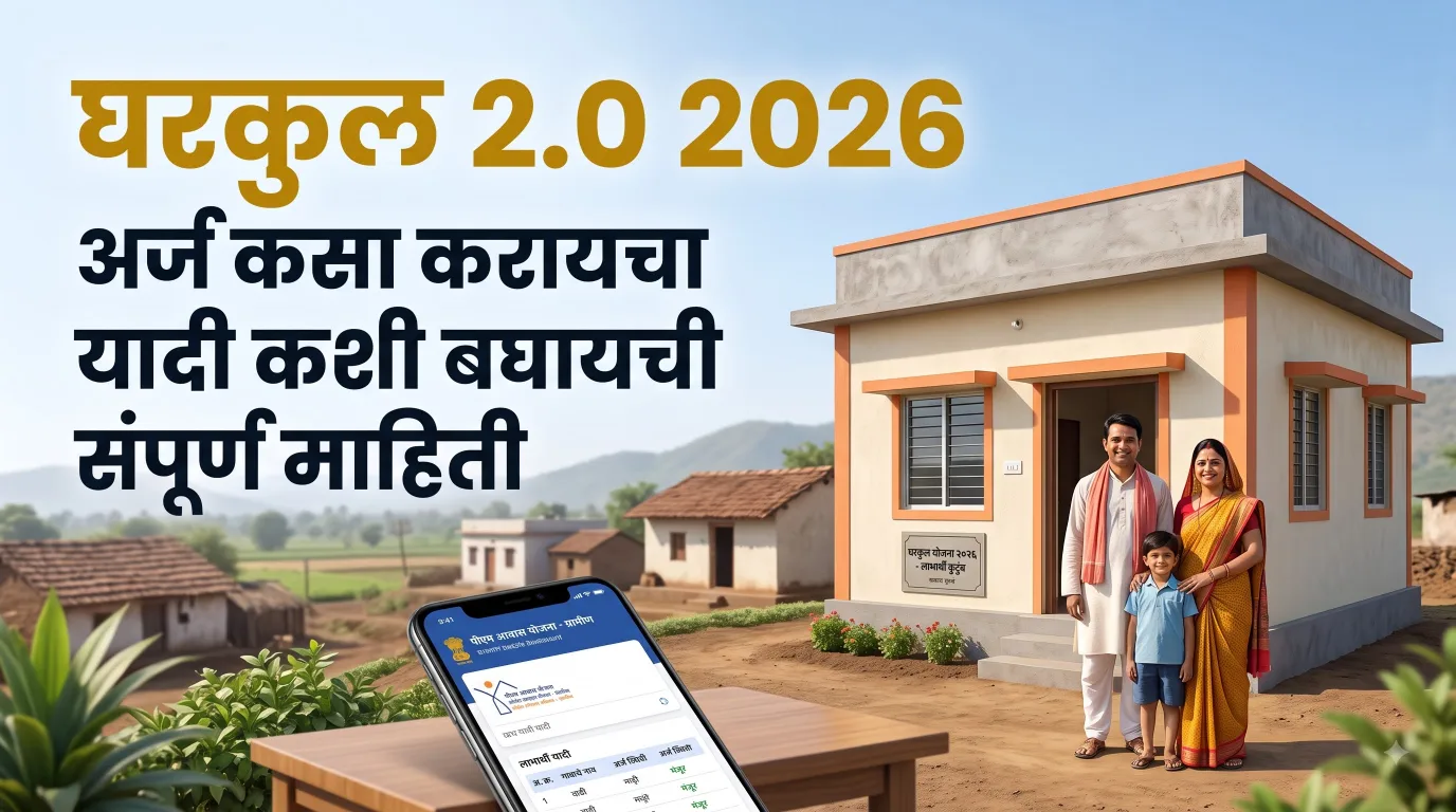 PM Awas Yojana Gramin 2026: घरकुल योजना, पात्रता, यादी, हप्ता आणि नवीन अपडेट