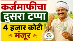 Farmer Loan Waiver Scheme Maharashtra 2026 कर्जमाफीसाठी 4000 कोटी निधी