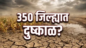 देशाची चिंता वाढली! 350 जिल्ह्यांत दुष्काळसदृश परिस्थिती; ऑगस्टमध्ये विक्रमी तापमान