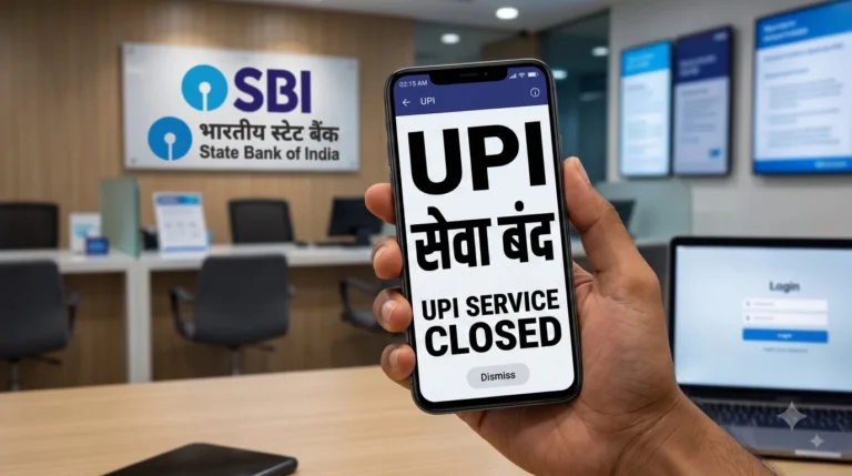 UPI सेवा बंद राहणार: SBI ग्राहकांसाठी आज रात्री 45 मिनिटे व्यवहार बंद; UPI Liteचा पर्याय
