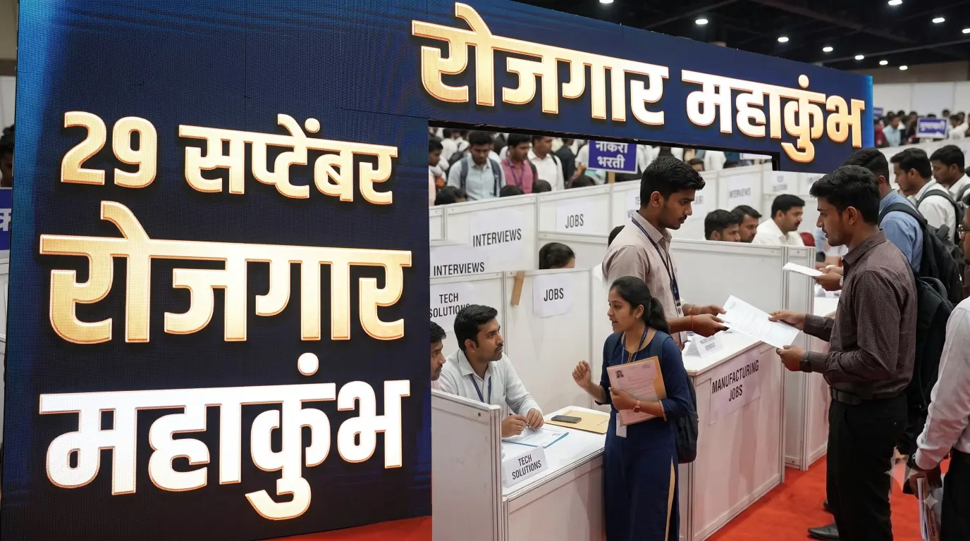 रोजगार महाकुंभ 2026: 29 सप्टेंबरला राज्यभर नोकरीची संधी; कोणासाठी, कुठे? Resume तयार ठेवा