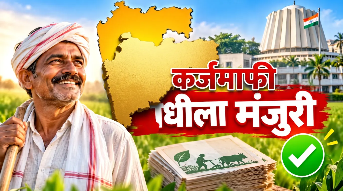 महाराष्ट्र कर्जमाफीसाठी आणखी ₹3,000 कोटींचा निधी मंजूर; पात्र शेतकऱ्यांना लवकरच दिलासा