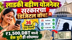लाडकी बहीण योजनेवर डिजिटल वॉच; 36 जिल्ह्यांत मूल्यांकन, ₹1,500 DBTचीही तपासणी