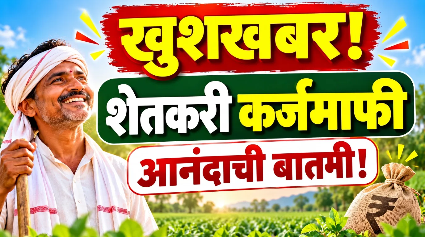 शेतकरी कर्जमाफीची दुसरी यादी प्रसिद्ध! 3,55,614 शेतकऱ्यांनी आधार प्रमाणीकरण करा